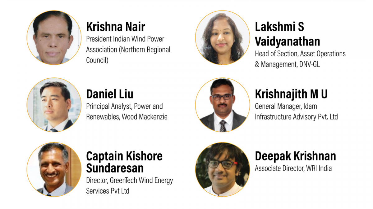 WRI India organised a webinar to understand the repowering wind potential in Tamil Nadu and discuss its associated challenges. Here are the speakers