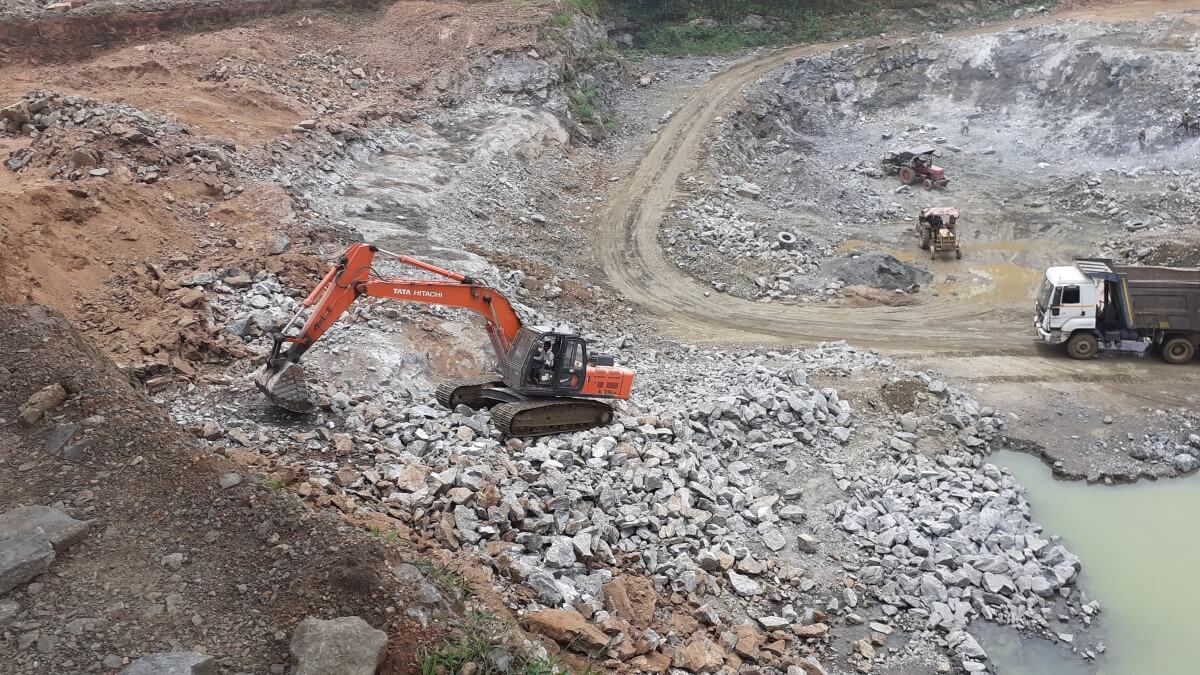 A mining site in Bokaro, Jharkhand.