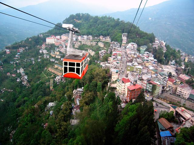 Caption: Gangtok is one of the first Indian cities to build a city-level GHG inventory. Photo: kalyan3/Flickr