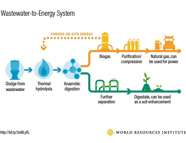 Wastewater to Energy System